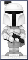 Boba Fett (White) from Star Wars - Soda manufactured by Funko [Loose]