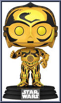 C-3PO from Star Wars - Retro Series Pop! manufactured by Funko [Loose]