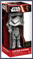 Captain Phasma from Star Wars - Wobblers manufactured by Funko [Front]