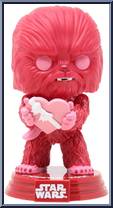 Chewbacca (Valentine's) from Star Wars - Pop! Vinyl Figures manufactured by Funko [Loose]