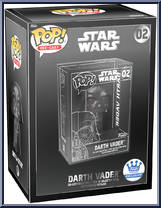 Darth Vader (Silver) (Chase) from Star Wars - Pop! Die-Cast manufactured by Funko [Front]
