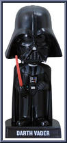 Darth Vader from Star Wars - Wobblers manufactured by Funko [Loose]