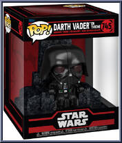 Darth Vader on Throne (Deluxe) from Star Wars - Pop! Vinyl Figures manufactured by Funko [Front]