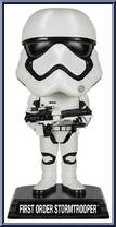 First Order Stormtrooper from Star Wars - Wobblers manufactured by Funko [Loose]