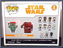 Fighting Droids (2-Pack) from Star Wars - Pop! Sets manufactured by Funko [Back]