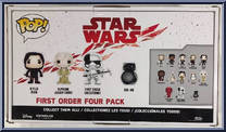 First Order Four Pack from Star Wars - Pop! Sets manufactured by Funko [Back]