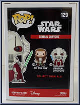 General Grievous from Star Wars - Pop! Vinyl Figures manufactured by Funko [Back]