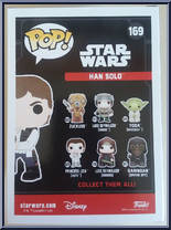 Han Solo from Star Wars - Pop! Vinyl Figures manufactured by Funko [Back]
