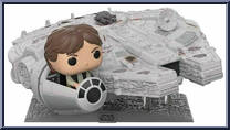 Han Solo in the Millennium Falcon from Star Wars - Pop! Vinyl Figures manufactured by Funko [Loose]