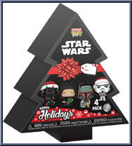 Happy Holidays 4-Pack from Star Wars - Pop! Sets manufactured by Funko [Front]