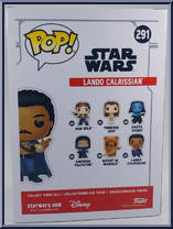 Lando Calrissian from Star Wars - Pop! Vinyl Figures manufactured by Funko [Back]