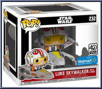 Luke Skywalker with X-Wing from Star Wars - Pop! Vinyl Figures manufactured by Funko [Front]