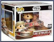 Luke Skywalker with Landspeeder from Star Wars - Pop! Vinyl Figures manufactured by Funko [Front]