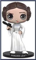 Princess Leia from Star Wars - Wobblers manufactured by Funko [Loose]