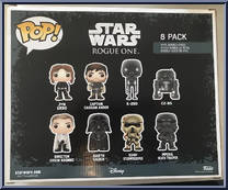 Rogue One 8-Pack from Star Wars - Pop! Sets manufactured by Funko [Back]