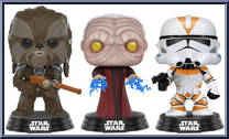 Tarfful / Unhooded Emperor / Utapau Clone Trooper Action Figure
