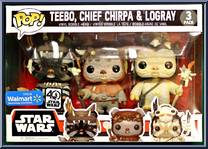Teebo / Chief Chirpa / Logray from Star Wars - Pop! Sets manufactured by Funko [Front]