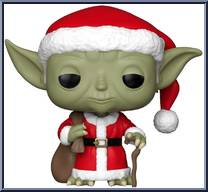 Yoda (Santa Costume) from Star Wars - Pop! Vinyl Figures manufactured by Funko [Loose]