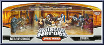 Battle of Geonosis from Star Wars - Galactic Heroes - Cinema Scenes manufactured by Hasbro [Front]