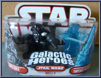 Darth Vader / Holographic Emperor Palpatine Action Figure