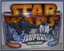 Super Battle Droid / R2-D2 from Star Wars - Galactic Heroes - Wave  6 manufactured by Hasbro [Front]