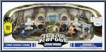 X-Wing Dagobah Landing from Star Wars - Galactic Heroes - Cinema Scenes manufactured by Hasbro [Front]