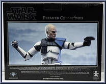 Captain Rex (Clone Wars) from Star Wars - Premier Collection manufactured by Gentle Giant [Back]
