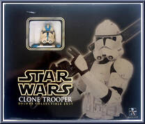 Clone Trooper (501st) (Blue) from Star Wars - Mini-Busts manufactured by Gentle Giant [Front]