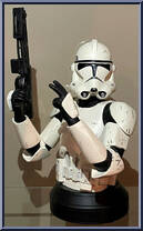 Clone Trooper (White) from Star Wars - Mini-Busts manufactured by Gentle Giant [Loose]