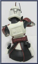 Commander Fox (Clone Wars) from Star Wars - Mini-Busts manufactured by Gentle Giant [Loose]