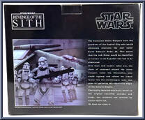 Coruscant Clone Trooper from Star Wars - Mini-Busts manufactured by Gentle Giant [Back]