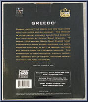 Greedo from Star Wars - Mini-Busts manufactured by Gentle Giant [Back]