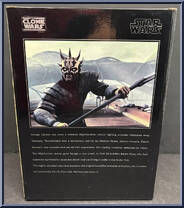 Savage Opress (Clone Wars) from Star Wars - Maquettes manufactured by Gentle Giant [Back]