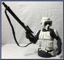 Scout Trooper (Return of the Jedi) from Star Wars - Mini-Busts manufactured by Gentle Giant [Loose]