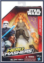 Jar Jar Binks from Star Wars - Hero Mashers - Basic Series manufactured by Hasbro [Front]