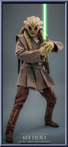 Kit Fisto from Star Wars - Revenge of the Sith manufactured by Hot Toys [Loose]