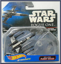 Partisan X-Wing Fighter from Star Wars - Hot Wheels Starships - Rogue One manufactured by Mattel [Front]