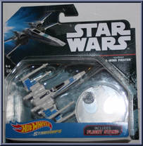 Resistance X-Wing Fighter from Star Wars - Hot Wheels Starships - Rogue One manufactured by Mattel [Front]
