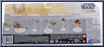 Speeder / Razor Crest / Hover Pram from Star Wars - Hot Wheels Starships - 3-Packs manufactured by Mattel [Back]