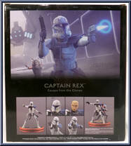 Captain Rex (Escape from the Clones) from Star Wars - Model Kits manufactured by Kotobukiya [Back]