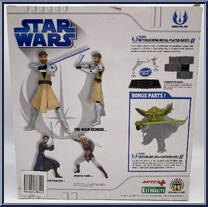 Obi-Wan Kenobi from Star Wars - Clone Wars manufactured by Kotobukiya [Back]