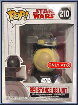 Resistance BB Unit from Star Wars - Last Jedi - Pop! Vinyl Figures manufactured by Funko [Front]