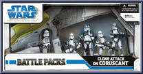 Clone Attack on Coruscant from Star Wars - Legacy Collection - Battle Packs manufactured by Hasbro [Front]