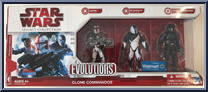Clone Commandos from Star Wars - Legacy Collection - Evolutions manufactured by Hasbro [Front]