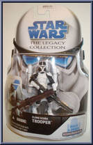 Clone Scuba Trooper from Star Wars - Legacy Collection - Blue / White Cards manufactured by Hasbro [Front]