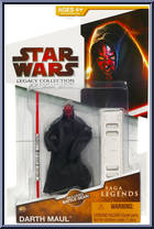 Darth Maul from Star Wars - Legacy Collection - Red / White Cards - Saga Legends manufactured by Hasbro [Front]
