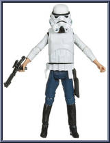 Han Solo from Star Wars - Legacy Collection - Red / White Cards manufactured by Hasbro [Loose]