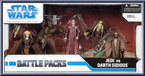 Jedi Vs. Darth Sidious from Star Wars - Legacy Collection - Battle Packs manufactured by Hasbro [Front]