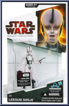 Leesub Sirln from Star Wars - Legacy Collection - Red / White Cards manufactured by Hasbro [Front]