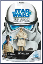 Luke Skywalker (Medical Frigate) from Star Wars - Legacy Collection - Blue / White Cards manufactured by Hasbro [Front]